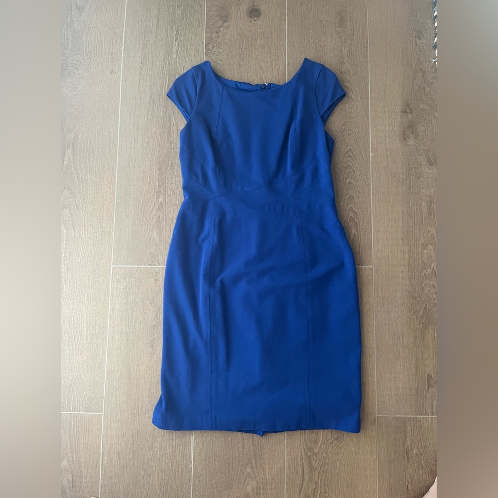 White House Black Market royal blue dress
